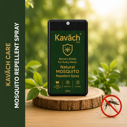 Kavāch Care™ – Pocket Shield (20ml) Natural Mosquito Repellent