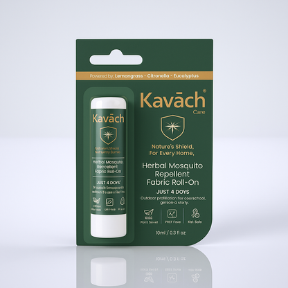 Kavāch™ Natural Mosquito Repellent – Fabric Roll-On (10ml)