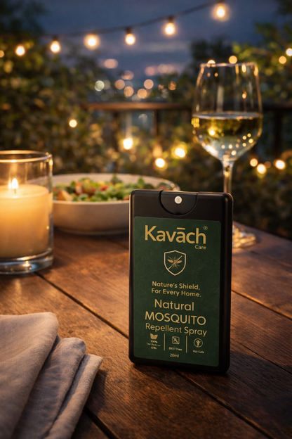 Kavāch Care™ – Pocket Shield (20ml) Natural Mosquito Repellent