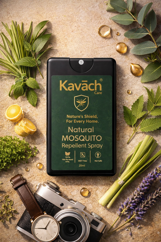 Kavāch Care™ – Pocket Shield (20ml) Natural Mosquito Repellent