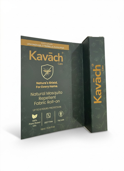 Kavāch™ Natural Mosquito Repellent – Fabric Roll-On (10ml)