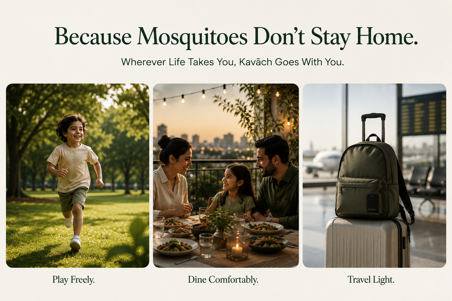 Kavāch™ Natural Mosquito Repellent – Fabric Roll-On (10ml)