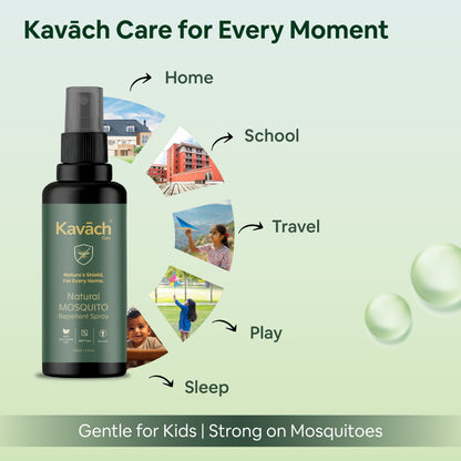 Kavāch™ Natural Mosquito Repellent Spray