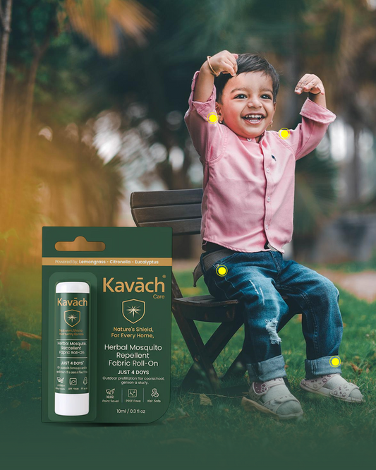 Kavāch™ Natural Mosquito Repellent – Fabric Roll-On (10ml)