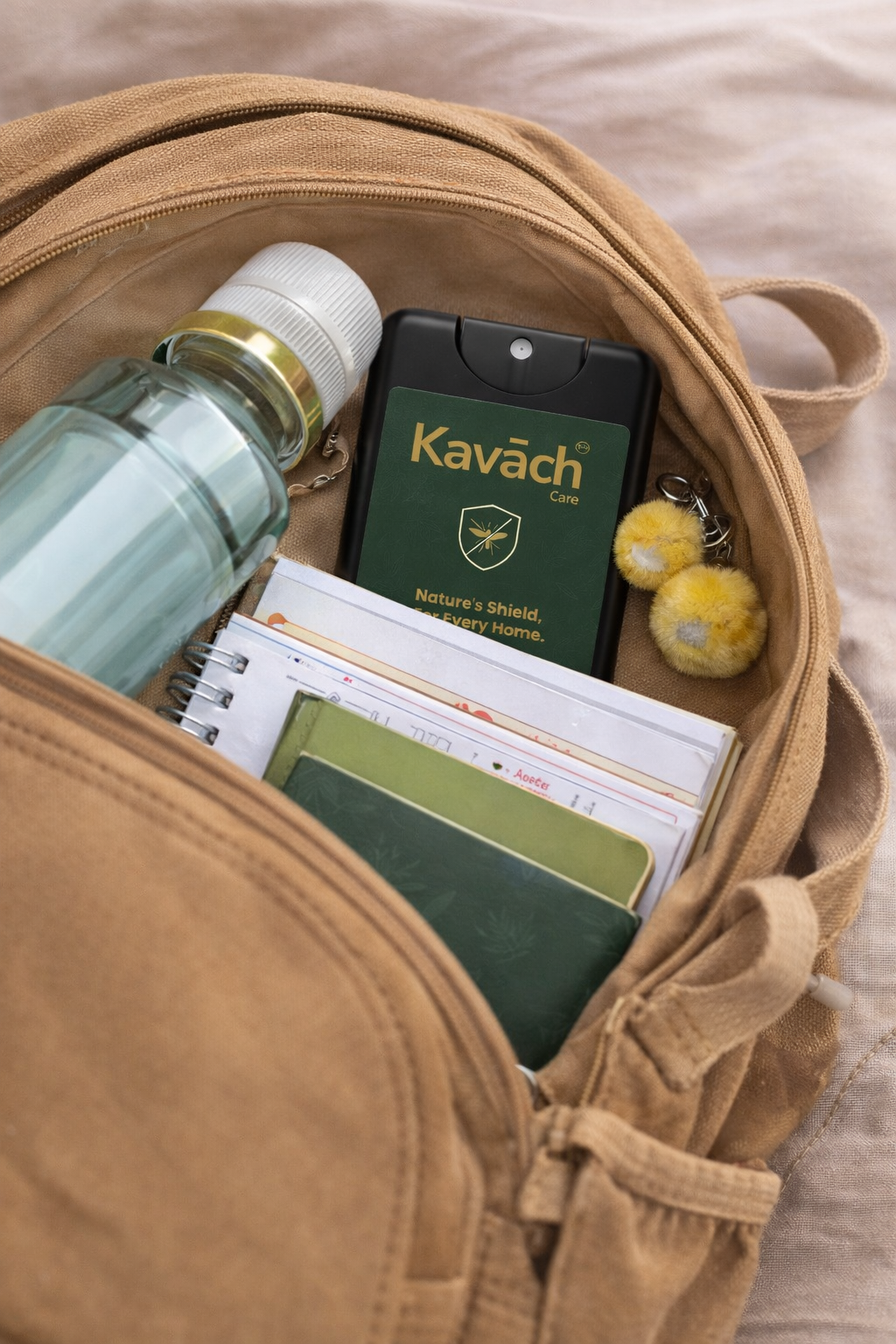 Kavāch Care™ – Pocket Shield (20ml) Natural Mosquito Repellent